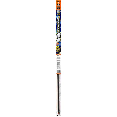 ソフト99(SOFT99) glaco(ガラコ) ワイパー替えゴム ガラコワイパー パワー撥水 NO.61 自動車用撥水ワイパー 長さ~700mm(フリーカットタイプ) ゴム幅5mm 撥水タイプ/バーテブラ(板バネ)無し 04561 画像1