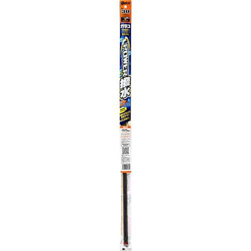 ソフト99(SOFT99) glaco(ガラコ) ワイパー替えゴム ガラコワイパー パワー撥水 NO.30 自動車用 長さ~525mm(フリーカットタイプ) ゴム幅6mm 撥水タイプ/ブレードロックタイプ/バーテブラ(板バネ)無し 04530 画像1