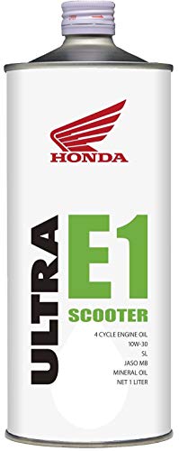 Honda(ホンダ) 2輪用エンジンオイル ウルトラ E1 SL 10W-30 4サイクル用 1L 08211-99961 [HTRC3] 画像1