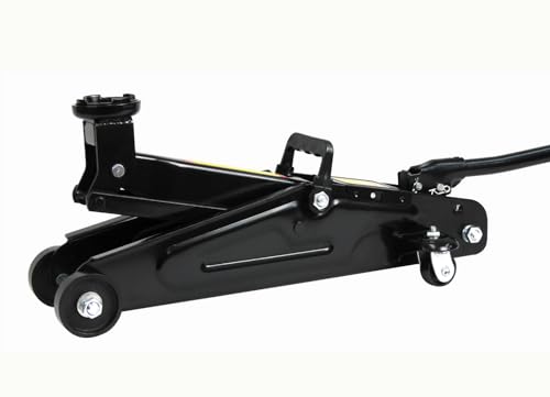 エマーソン(Emerson) ジャッキアップ・タイヤ交換をラクにするフロアジャッキ 2t SG規格適合の安全設計 小型自動車・普通自動車に 最低位130mm/最高位385mm 【対応車種】軽自動車~普通自動車・ミニバン 別売アダプターでサイド掛けも可能 EM-519 画像1