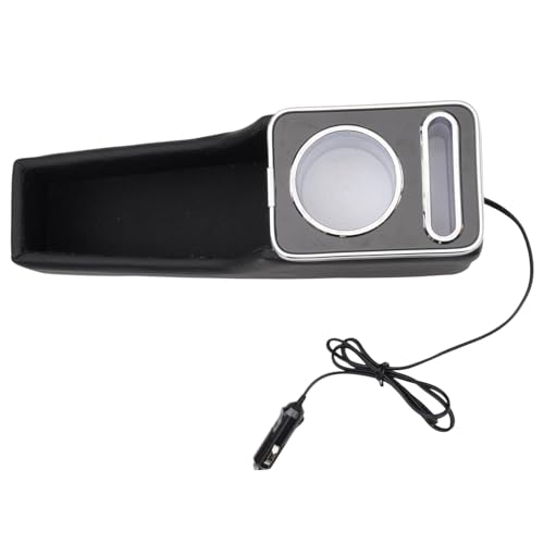 J-PREMIS ダイハツ タント/タントカスタム コンソールボックス LA650S LA660S アームレストコンソール TANTO/TANTO CUSTOM 2019年-現行 呼吸ランプ 7色RGB照明 Type-C QC3.0 USBポート付き 車内収納ボックス タントカスタム パーツ 車種専用設計 大容量 画像1