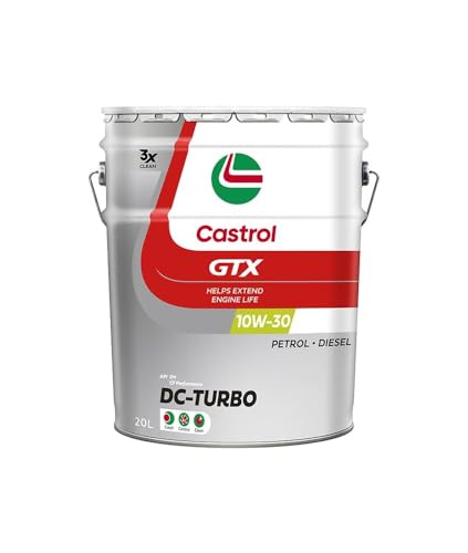 Castrol(カストロール) エンジンオイル GTX DC-TURBO 10W-30 API SM/CF Performance 20L 4輪ガソリン/ディーゼル車両用 画像1