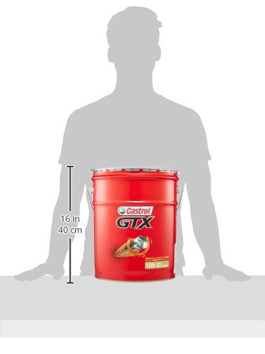 カストロールエンジンオイルGTX 10W-30 SL/CF 20L 4輪ガソリン/ディーゼル車両用 Castrol 中間 画像