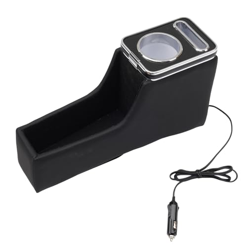 J-PREMIS ダイハツ タント/タントカスタム コンソールボックス LA650S LA660S アームレストコンソール TANTO/TANTO CUSTOM 2019年-現行 呼吸ランプ 7色RGB照明 Type-C QC3.0 USBポート付き 車内収納ボックス タントカスタム パーツ 車種専用設計 大容量 最後 画像