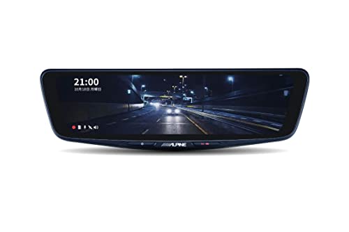 アルパイン(ALPINE) ドライブレコーダー搭載 10インチデジタルミラー(バンド装着タイプ/車内リアカメラ) DVR-DM1000B-IC 液晶 最後 画像