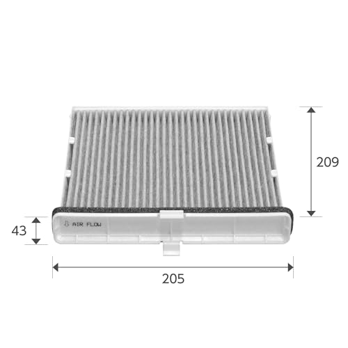 PIAA(ピア) 車用 エアコンフィルター コンフォート 特殊静電式2層式フィルター PM2.5対応 ホコリ・ダニ・花粉をシャットアウト ※交換用 1個入 [マツダ車用] CX-3 / デミオ/MAZDA 2_他 EVC-A6 中間 画像