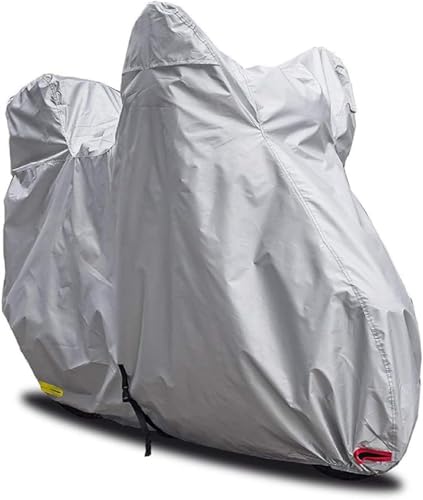 【Amazon.co.jp限定】 OSS ( 大阪繊維資材 ) 高機能 スマートバイクカバー 6L-BOXサイズ AMZBC01-4B シルバー 画像1