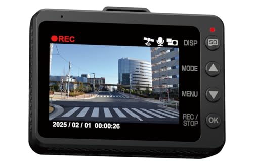 2025年モデル ユピテル 全方面3カメラドライブレコーダー marumie (マルミエ) Y-3200 夜間鮮明STARVIS2搭載 高速録画 GPS搭載 駐車監視機能標準装備 3年保証 SDカード定期フォーマット不要 中間 画像