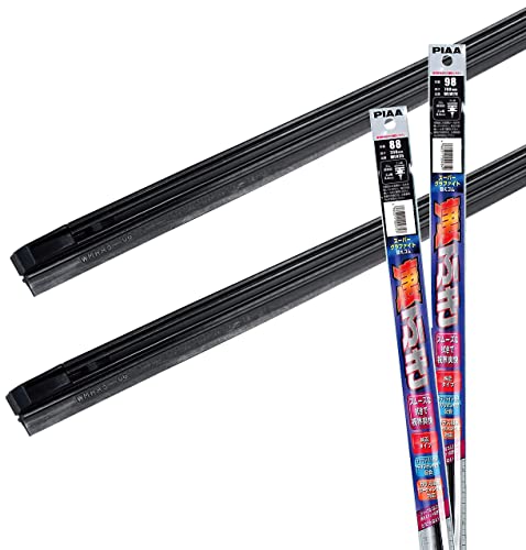 【Amazon.co.jp 限定】PIAA(ピア) ワイパー替えゴム車種専用セット 【スーパーグラファイト】 天然ゴム仕様 2本入 トヨタ ノア ヴォクシー エスクァイア カローラスポーツ 他 AMRRG008 画像1