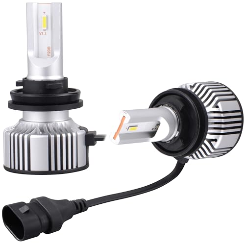 【Amazon.co.jp 限定】M's Basic by IPF ヘッドライト フォグランプ LED 車用 H8/11/16 5400lm 6000K ホワイト 12V24V兼用 2本入 新車検対応 ドライバーユニット一体型 冷却ファン内蔵 コンパクトサイズ 取付簡単 AMZ-HL001 画像1