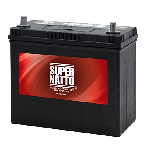 SUPER NATTO （スーパーナット）自動車用バッテリー（充電制御車対応） 65B24R (46B24R,50B24R,55B24R,58B24R,60B24R,65B24R,70B24R,75B24R互換) (長寿命・2年保証付き) 画像1