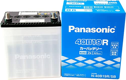 パナソニック(Panasonic) 国産車バッテリー SBシリーズ N-40B19R/SB 標準車用 Battery 中間 画像