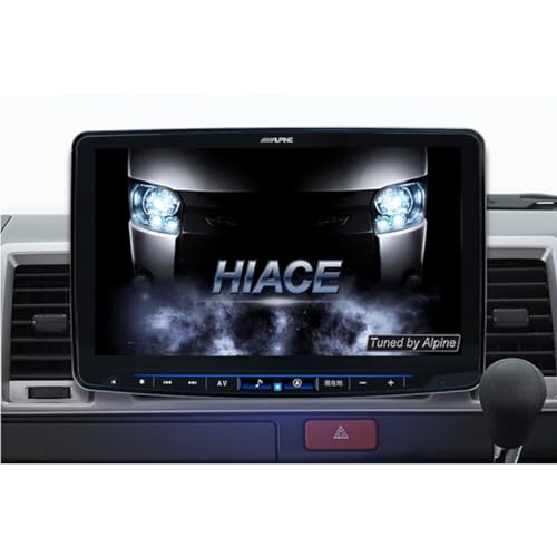 アルパイン(ALPINE) ハイエース専用11インチカーナビ フローティングビッグX11（DVD/CD/SDメカレスモデル） パノラミックビュー対応パッケージ XF11NX2S-HI-200-PM 画像1