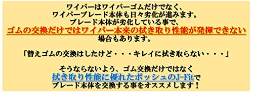 BOSCH(ボッシュ) 国産車用 オールシーズン対応 エアロツインJ-フィット運転席・助手席セットAJ65+AJ38 最後 画像