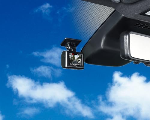 コムテック ドライブレコーダー HDR003 200万画素 Full HD GPS搭載 microSDカードメンテナンスフリー対応 16GBmicroSDカード付属 駐車監視機能 日本製 3年保証 中間 画像