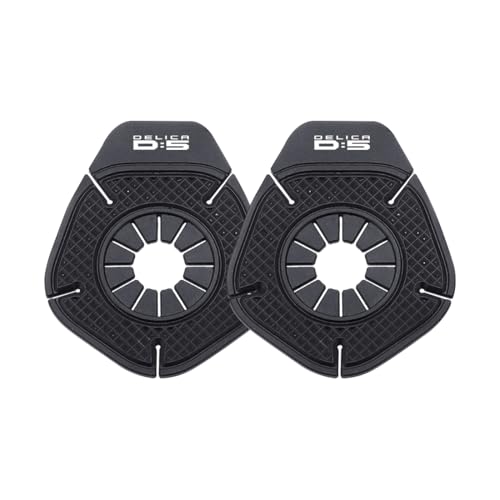 デリカD:5 適用 ワイパーホール カバー 落ち葉防止 ワイパーホール プロテクター デリカ D:5 CV系 対応 異物侵入対策 シリコン素材 ワイパー穴 保護カバー 優れた耐久性 防塵 ワイパーホール保護パッド カー用品 便利グッズ 2枚セット（ブラック,デリカD:5 適用） 画像1