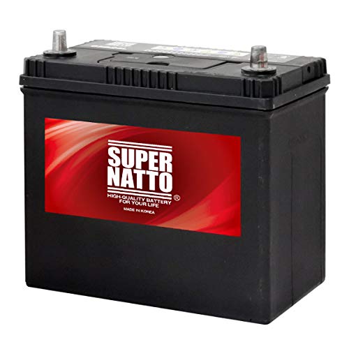 SUPER NATTO (スーパーナット)自動車用バッテリー 65B24L (充電制御車対応) (46B24L,50B24L,55B24L,58B24L,60B24L,70B24L,75B24互換) (65B24L) 1枚目 画像