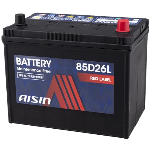 アイシン(AISIN) 車用 バッテリー 85D26L (80D26L) 標準車/充電制御車対応 RED LABEL BTRAZ-9085D26L 最後 画像