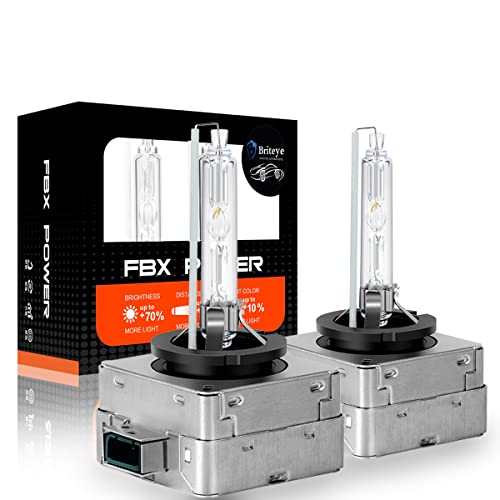 Briteye(まぶしい) D3S HIDバルブ ヘッドライト 車検対応 純正交換用 バルブ D3S 6500K 12V(2個入) 1枚目 画像