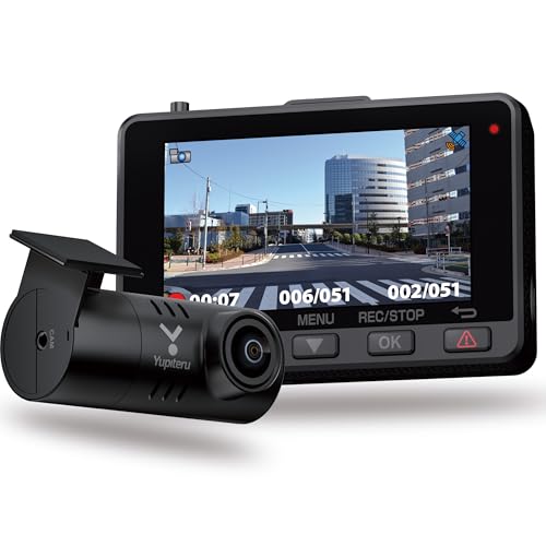 2025年モデル ユピテル(Yupiteru) Y-4K-02互換品【Amazon.co.jp限定】ドライブレコーダー 前後2カメラ WDT04K フロント4K ULTRA HD STARVIS搭載 ADAS 駐車監視標準装備 動体検知 簡易パッケージ＆取説ダウンロード [出張取付サービス対応] 画像1