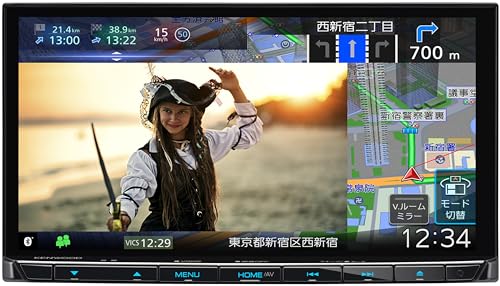 ケンウッド(KENWOOD) カーナビ 彩速高精細HDパネル 7インチ MDV-S711HD安心の日本生産日本製「音声操作に対応」 ブラック 画像1