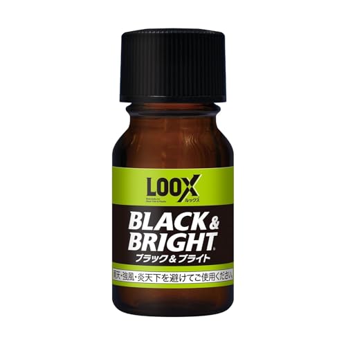 KURE(呉工業) LOOX(ルックス) ブラック ブライト 10ml 耐候性黒ツヤ復元コート剤 1198 最後 画像