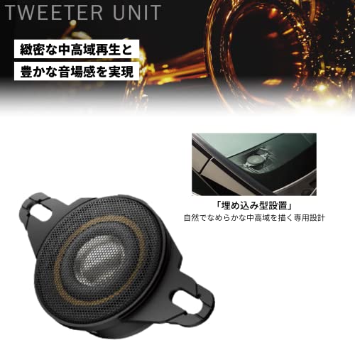 Pioneer スピーカー TS-C1736S-2 17cm カスタムフィット セパレート 2ウェイ ハイレゾ対応 カロッツェリア 中間 画像