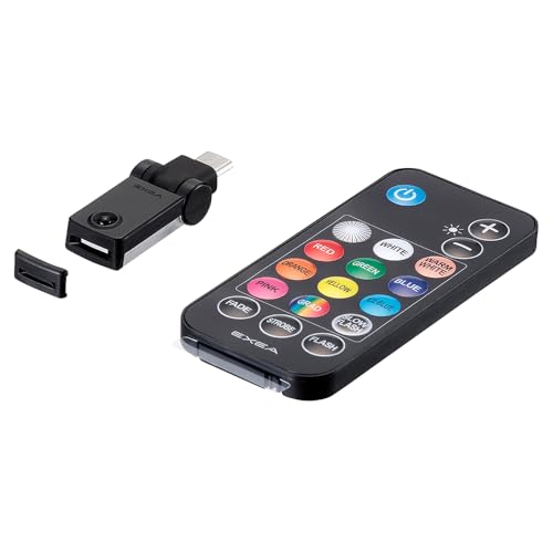 星光産業 EXEA 車内用品 イルミネーション リモコン付スイングUSBライト EL-180 画像1