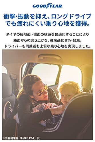 グッドイヤー(GOODYEAR) サマー ミニバン用 235/50R18 101W XL EfficientGrip RVF02 タイヤのみ・ホイールなし 4本セット 05605160 中間 画像