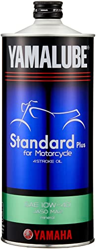 ヤマハ(YAMAHA) 二輪車用エンジンオイル ヤマルーブ スタンダードプラス MA2 10W-40 4サイクル用 1L 90793-32159 画像1