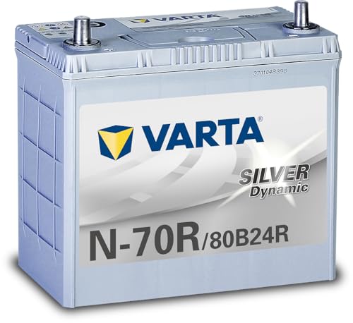 VARTA(バルタ) Silver Dynamic N-70R/80B24R 国産車用バッテリー アイドリングストップ車/充電制御車/標準車 N-55R互換 画像1