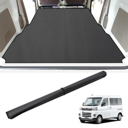 BUYFULL ハイゼットカーゴ マット 荷台 新型 ハイゼットカーゴ ピクシスバン サンバーバン 荷台マット 軽トラック ラゲッジマット 巻ける 防水 耐摩擦 耐汚れ 収納便利 （2021年12月～） 画像1