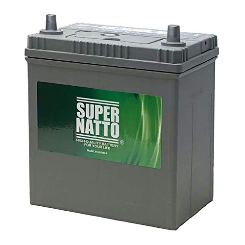 スーパーナット 自動車用バッテリー M-42 アイドリングストップ 軽自動車バッテリー 55B19L 60B19L 55B20L 60B20L 互換 1枚目 画像