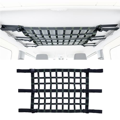 セイワ(SEIWA) スズキ ジムニー&シエラ (JB64/JB74) サイドバー用 ルーフトップネット バックル固定 IMP366 天井収納 便利グッズ アウトドア 車中泊 レジャー 【対応車種】三菱 デリカミニ/日産 ルークス/スズキ エブリイ/ダイハツ ハイゼット 【 対応サイドバー 品番】IMP319/IMP320/IMP321 【BURNOXシリーズ】 1枚目 画像