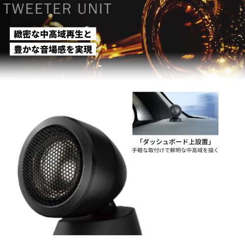 Pioneer スピーカー TS-C1730S-2 17cm カスタムフィット セパレート 2ウェイ ハイレゾ対応 カロッツェリア 中間 画像