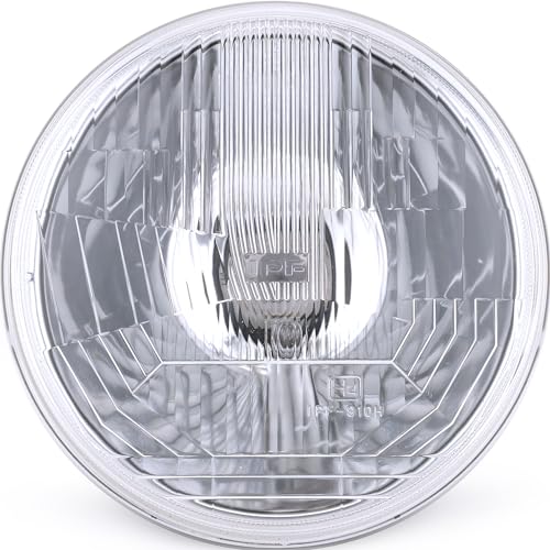 IPF ヘッドライト ASSY ハロゲン H4 丸形 2灯式 ポジション付き レンズカット 9111 1枚目 画像