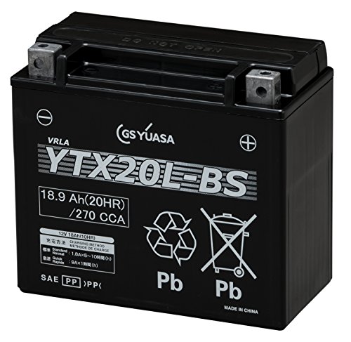 YUASA YTX20L-BS 【バイク用バッテリー FTX20L-BS/GTX20L-BS互換】 最後 画像