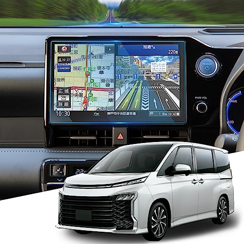 WEIPIN 2022 新型ノア ヴォクシー 90系 ナビ ガラス フィルム 10.5インチ トヨタ ノア ヴォクシー R90W 4代目 カーナビ 保護フィルム T-Connect ディスプレイオーディオ 9H キズ防止 汚れ防止 低反射 HD 高感度タッチ 自己吸着タイプ 新型ノア ヴォクシー90系 アクセサリー 画像1
