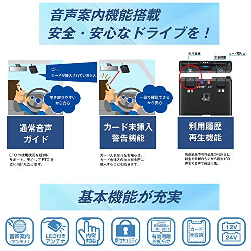 ETC CY-ET926D GPS付 ETC1.0 新セキュリティ対応 ETC車載器 セットアップ無し 中間 画像