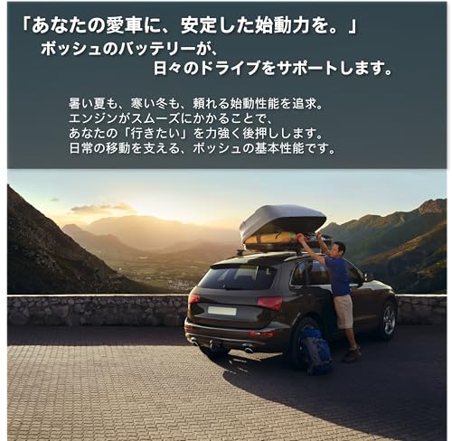 BOSCH (ボッシュ) 国産車バッテリー HT-S42B20R Hightec JIS AGM トヨタハイブリッド車対応 (HTHV-S40B20R 後継モデル) 最後 画像