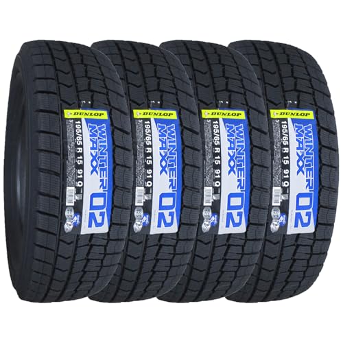 ダンロップ(DUNLOP) 195/65R15 91Q スタッドレスタイヤ WINTER MAXX 02 4本セット 国内正規品 画像1