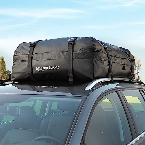 Amazonベーシック 車ソフトルーフカーゴバッグ 防水 キャンプ用 旅行 大容量 425L 最後 画像