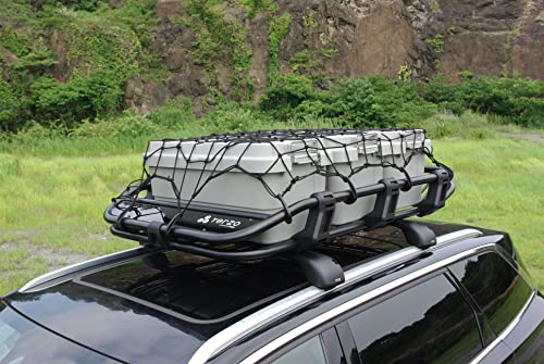 テルッツォ(Terzo) (by PIAA) バスケットラック・ラック用 オプション 1個入 カーゴネット ブラック レギュラー 1200x1200㎜ 大型パイプ径対応 EA75HR 中間 画像