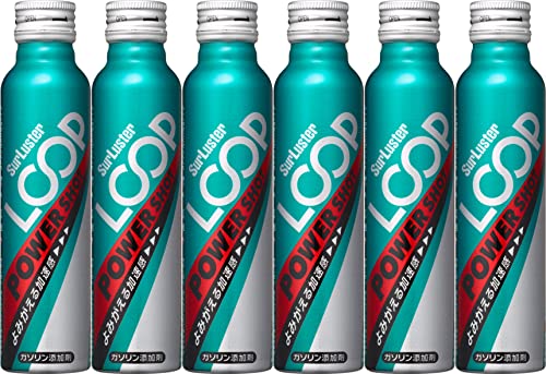 SurLuster(シュアラスター) ループ パワーショット 80ml×6本 ガソリン添加剤 バイク 4サイクル PEA PIBA 特殊潤滑剤配合 洗浄系燃料添加剤 燃費改善 振動軽減 レスポンス回復 エンジン内洗浄効果 X-35 1枚目 画像