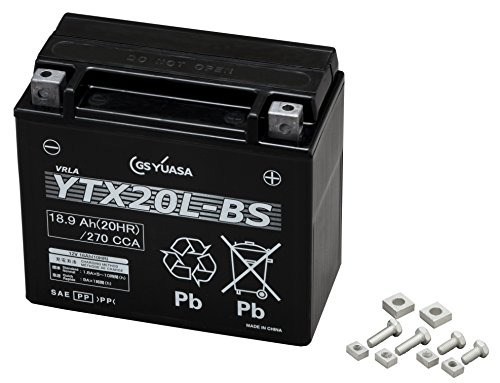 YUASA YTX20L-BS 【バイク用バッテリー FTX20L-BS/GTX20L-BS互換】 中間 画像