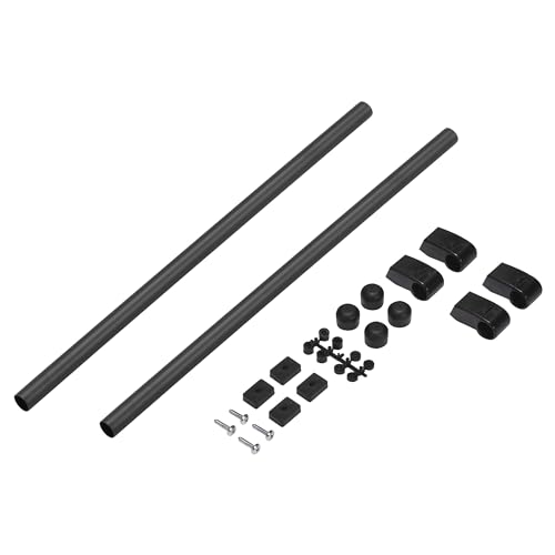 カーメイト(CARMATE) 車内収納 クロスライド シリーズ サイドバー 軽自動車 コンパクトカー 用 左右セット NS123BK 画像1