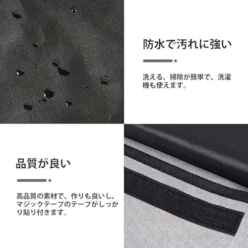 車 トランク 収納ポケット 車用 傘ホルダー シートバックポケット 取り付け簡単 小物収納 大容量 トランクオーガナイザー トラック/SUV/軽自動車などの大中小型車に適用 カー用品 後部座席用 収納バッグ 中間 画像