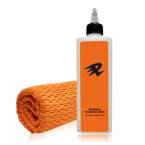 【BUDDICA PHOENIX BODY】ガラスリムーバー 300ml『 疲れない油膜除去剤 』研磨剤なしで油膜を強力分解 車用 フロント窓 20〜30面対応 ポリッシャー不要 水洗い不要の下地処理クリーナー 画像1