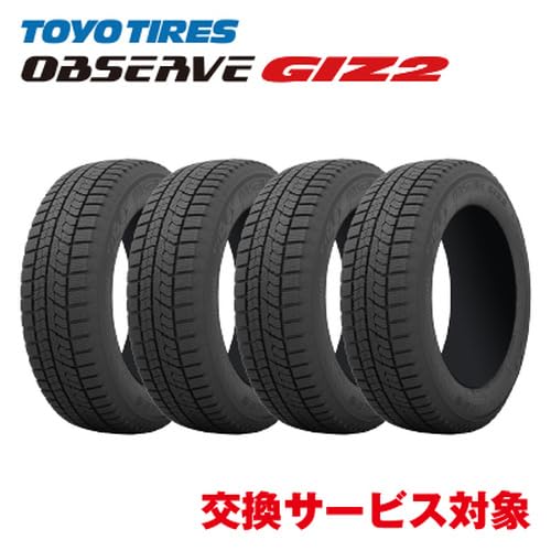 トーヨータイヤ (TOYO TIRES) 155/65R14 75Q スタッドレスタイヤ OBSERVE GIZ2 4本セット 最後 画像