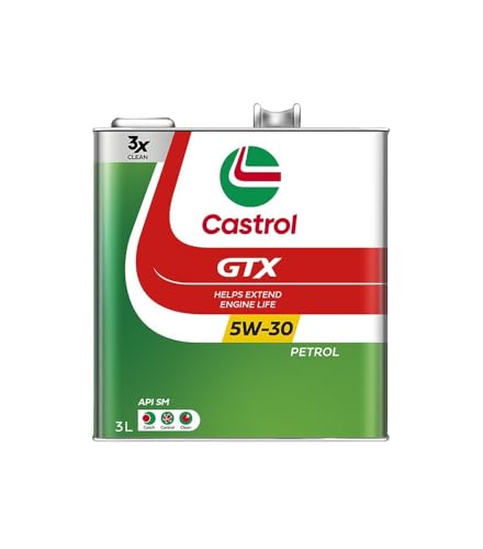 Castrol(カストロール) エンジンオイル GTX 5W-30 API SM 3L 4輪ガソリン車専用 画像1